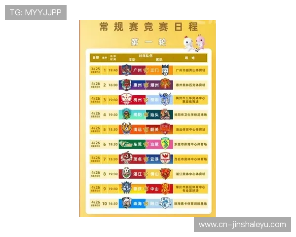 广东省超级联赛最新赛程全解析及各队比赛安排指南